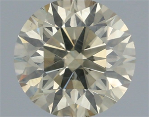 Picture of Natural Diamond 0.70 Carats, Round with Excellent Cut, N Color, SI2 Clarity and Certified by IGI