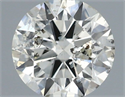 Natural Diamond 0.41 Carats, Round with Excellent Cut, I Color, SI2 Clarity and Certified by IGI