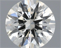 Natural Diamond 0.40 Carats, Round with Very Good Cut, J Color, VS1 Clarity and Certified by IGI