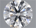 Natural Diamond 0.40 Carats, Round with Very Good Cut, I Color, SI1 Clarity and Certified by IGI