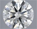Natural Diamond 0.50 Carats, Round with Excellent Cut, I Color, SI1 Clarity and Certified by IGI