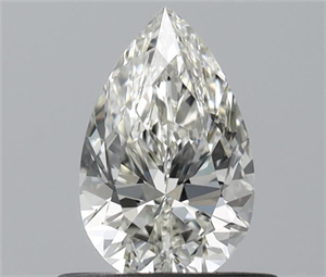 Foto Diamante Natural 0.52 quilates, De pera , Color I, claridad VVS1 y certificado IGI de