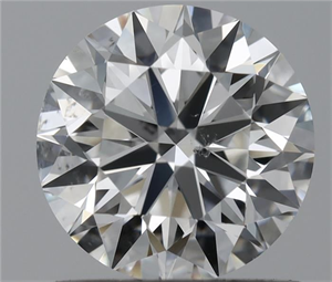 Foto Diamante Natural 0.90 quilates, Redondo , Color F, claridad SI1 y certificado IGI de