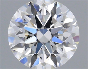 Foto Diamante Natural 0.50 quilates, Redondo , Color F, claridad VVS2 y certificado GIA de