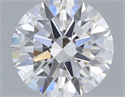 Diamante Natural 0.50 quilates, Redondo , Color F, claridad VVS2 y certificado GIA