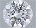 Diamante Natural 0.50 quilates, Redondo , Color F, claridad VVS2 y certificado GIA