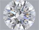 Diamante Natural 0.50 quilates, Redondo , Color F, claridad VVS2 y certificado GIA