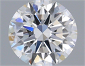 Diamante Natural 0.50 quilates, Redondo , Color F, claridad VVS2 y certificado GIA