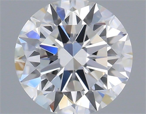 Foto Diamante Natural 0.50 quilates, Redondo , Color F, claridad VVS2 y certificado GIA de