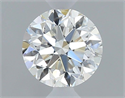 Natural Diamond 0.40 Carats, Round with Very Good Cut, I Color, VS2 Clarity and Certified by GIA