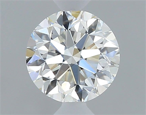 Picture of Natural Diamond 0.40 Carats, Round with Very Good Cut, I Color, VS2 Clarity and Certified by GIA