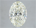Diamante Natural 5.01 quilates, Ovalado , Color L, claridad SI2 y certificado GIA