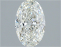 Natural Diamond 1.30 Carats, Oval with  Cut, G Color, VVS1 Clarity and Certified by IGI