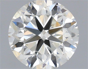 Picture of Natural Diamond 0.50 Carats, Round with Very Good Cut, I Color, SI2 Clarity and Certified by IGI