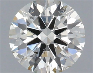 Picture of Natural Diamond 0.60 Carats, Round with Excellent Cut, I Color, SI2 Clarity and Certified by IGI