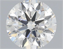 Natural Diamond 0.40 Carats, Round with Excellent Cut, G Color, SI2 Clarity and Certified by IGI