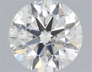 Picture of Natural Diamond 0.40 Carats, Round with Excellent Cut, G Color, SI2 Clarity and Certified by IGI
