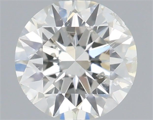 Foto Diamante Natural 0.40 quilates, Redondo , Color G, claridad SI2 y certificado IGI de