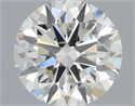 Natural Diamond 0.40 Carats, Round with Excellent Cut, I Color, SI2 Clarity and Certified by IGI