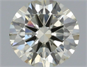 Natural Diamond 0.40 Carats, Round with Excellent Cut, K Color, SI1 Clarity and Certified by IGI