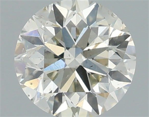 Foto Diamante Natural 0.70 quilates, Redondo , Color K, claridad SI2 y certificado IGI de
