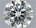 Natural Diamond 0.40 Carats, Round with Excellent Cut, I Color, SI1 Clarity and Certified by IGI