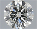 Natural Diamond 0.40 Carats, Round with Very Good Cut, I Color, SI2 Clarity and Certified by IGI