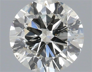 Picture of Natural Diamond 0.40 Carats, Round with Very Good Cut, I Color, SI2 Clarity and Certified by IGI