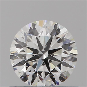 Foto Diamante Natural 0.50 quilates, Redondo , Color F, claridad SI2 y certificado GIA de