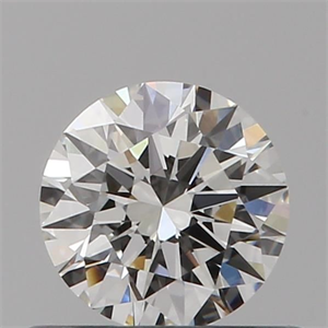 Picture of Natural Diamond 0.45 Carats, Round with Excellent Cut, G Color, VVS1 Clarity and Certified by GIA