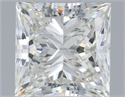 Natural Diamond 1.61 Carats, Princess with  Cut, G Color, VS1 Clarity and Certified by IGI