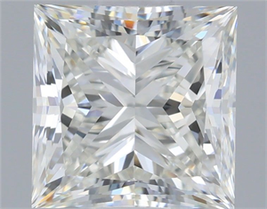 Picture of Natural Diamond 1.61 Carats, Princess with  Cut, G Color, VS1 Clarity and Certified by IGI