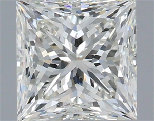 Picture of Natural Diamond 1.00 Carats, Princess with  Cut, H Color, VVS1 Clarity and Certified by IGI