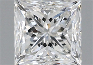 Picture of Natural Diamond 0.90 Carats, Princess with  Cut, F Color, VVS1 Clarity and Certified by IGI