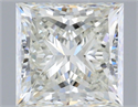 Natural Diamond 1.81 Carats, Princess with  Cut, H Color, VS1 Clarity and Certified by IGI