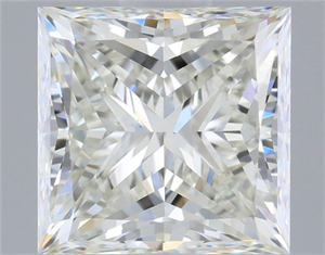 Picture of Natural Diamond 1.81 Carats, Princess with  Cut, H Color, VS1 Clarity and Certified by IGI