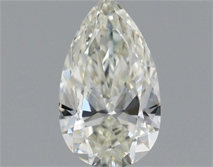 Picture of Natural Diamond 0.51 Carats, Pear with  Cut, I Color, VVS1 Clarity and Certified by IGI
