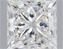 Natural Diamond 1.20 Carats, Princess with  Cut, H Color, VS2 Clarity and Certified by IGI