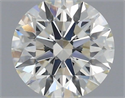 Natural Diamond 0.71 Carats, Round with Excellent Cut, J Color, VS1 Clarity and Certified by GIA
