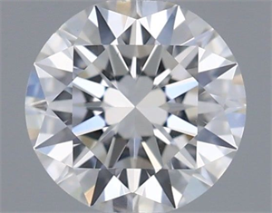 Foto Diamante Natural 0.40 quilates, Redondo , Color F, claridad VVS2 y certificado GIA de