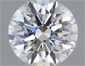 Diamante Natural 0.45 quilates, Redondo , Color E, claridad VVS1 y certificado GIA