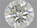 Diamante Natural 0.40 quilates, Redondo , Color N, claridad IF y certificado GIA