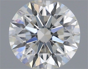 Picture of Natural Diamond 0.50 Carats, Round with Excellent Cut, I Color, VS2 Clarity and Certified by GIA