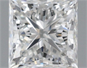 Diamante Natural 0.51 quilates, Princesa , Color H, claridad VVS1 y certificado GIA