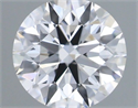 Natural Diamond 0.42 Carats, Round with Excellent Cut, D Color, SI1 Clarity and Certified by IGI