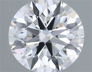 Picture of Natural Diamond 0.42 Carats, Round with Excellent Cut, D Color, SI1 Clarity and Certified by IGI