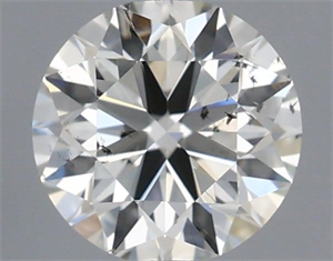 Foto Diamante Natural 0.41 quilates, Redondo , Color I, claridad SI2 y certificado IGI de