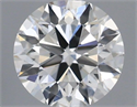 Natural Diamond 0.40 Carats, Round with Excellent Cut, G Color, SI1 Clarity and Certified by IGI