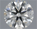 Natural Diamond 0.40 Carats, Round with Excellent Cut, I Color, SI1 Clarity and Certified by IGI