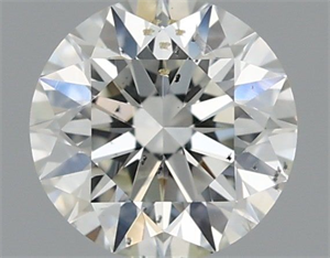 Picture of Natural Diamond 0.80 Carats, Round with Excellent Cut, G Color, SI2 Clarity and Certified by IGI